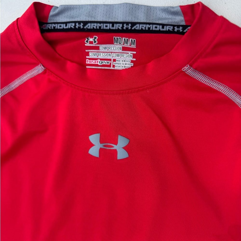 Under Armour Red Compression Shirt
